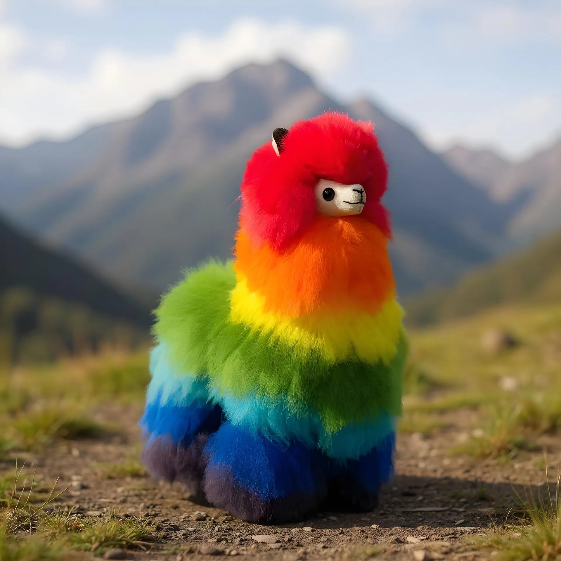 Lucky Alpacas (Large - Rainbow)